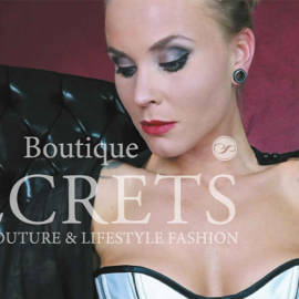 Boutique SECRETS Flyer Boutique SECRETS agentur micline design